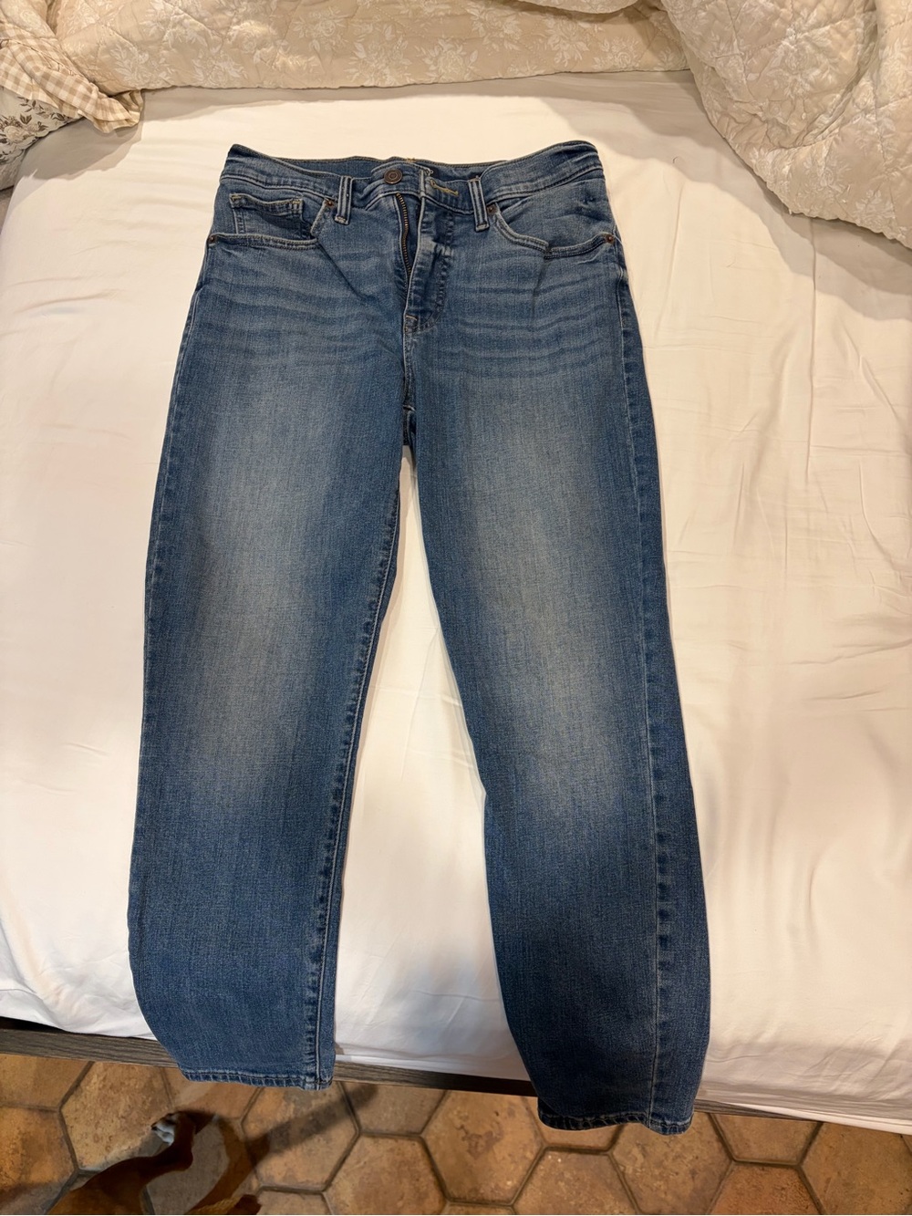 Lucky Brand Women's Straight Leg Jeans - Medium Blue Wash